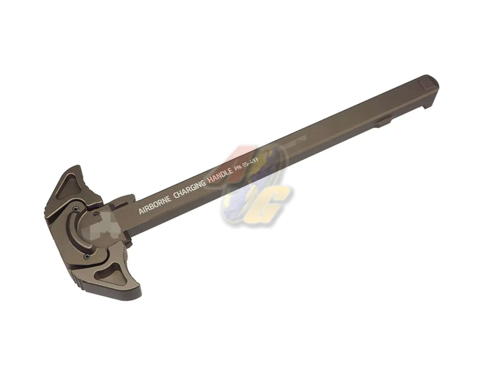 [AG-2018081501-EVO-DDC] Angry Gun Airborne Ambi Charging Handle for Tokyo Marui EVOLT M4A1 Carbine EBB - Original Model (Desert Dirt Color)
