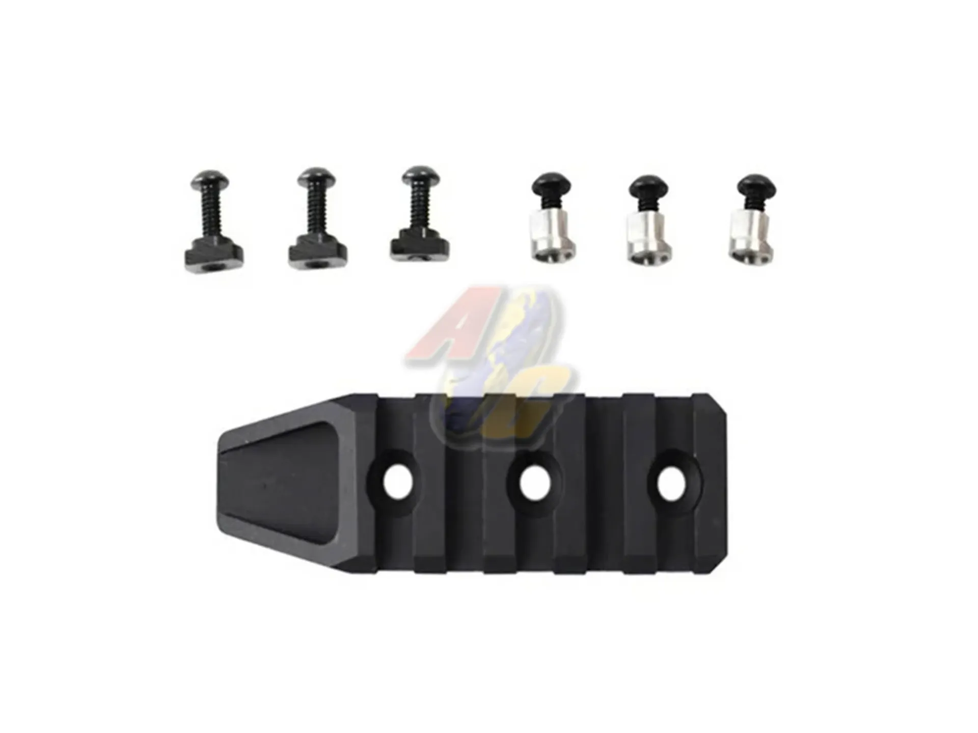 [5KU-237] 5KU Modular Rail Section for M-Lok/ KeyMod Rail System (5 Slot)
