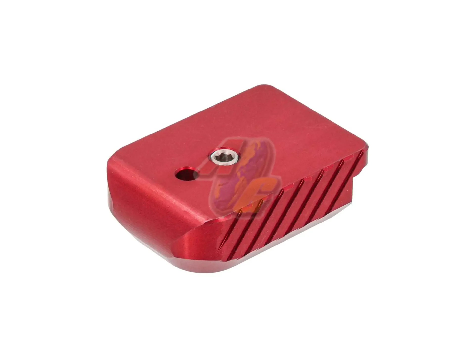 [RA-10504] Revanchist Airsoft Aluminium Magazine Base for Tokyo Marui Hi-Capa GBB Series - Red (Type C)