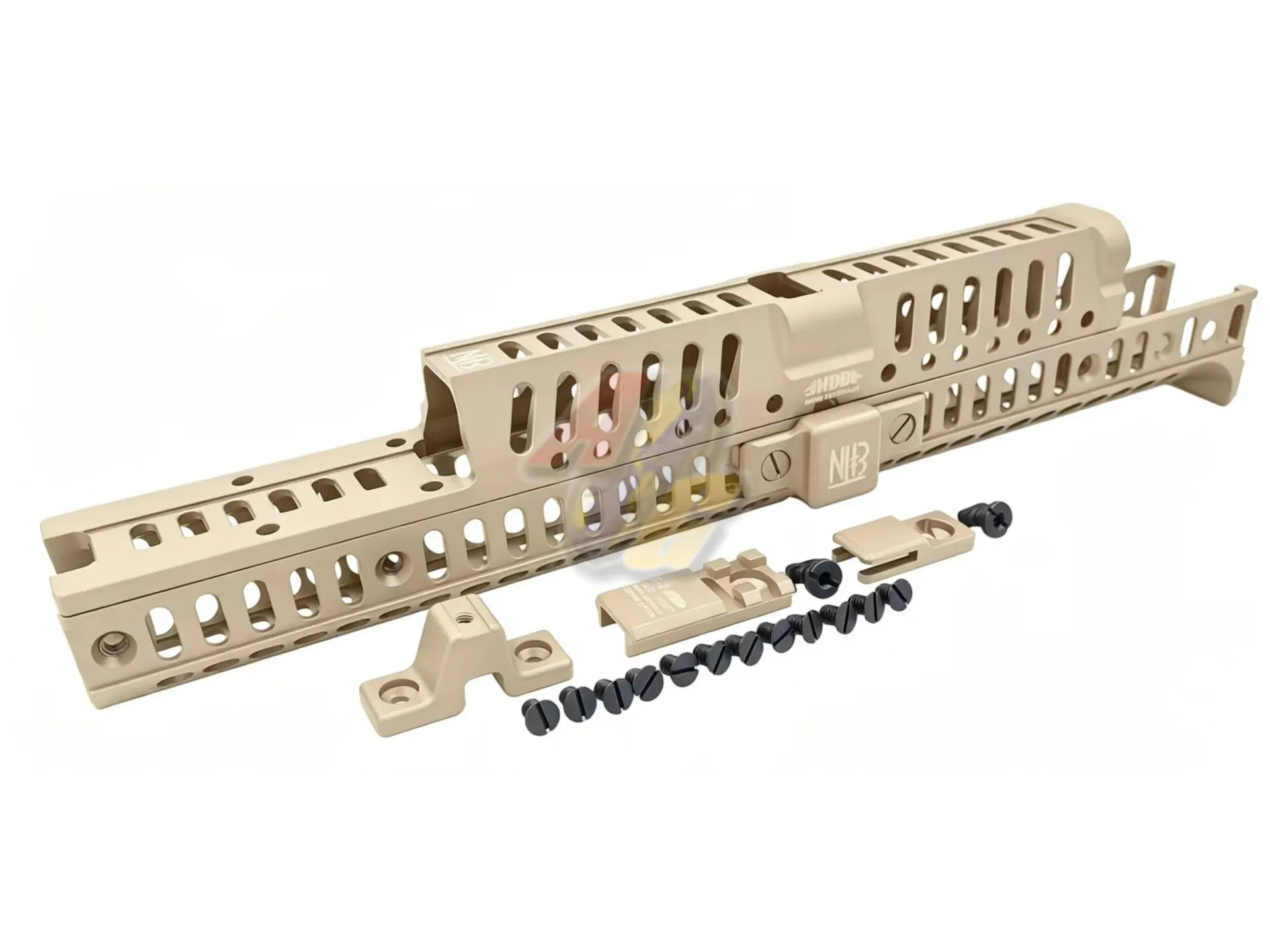[5KU-432-T] 5KU Leader Tactical Handguard Kit for CYMA AK AEG - Tan