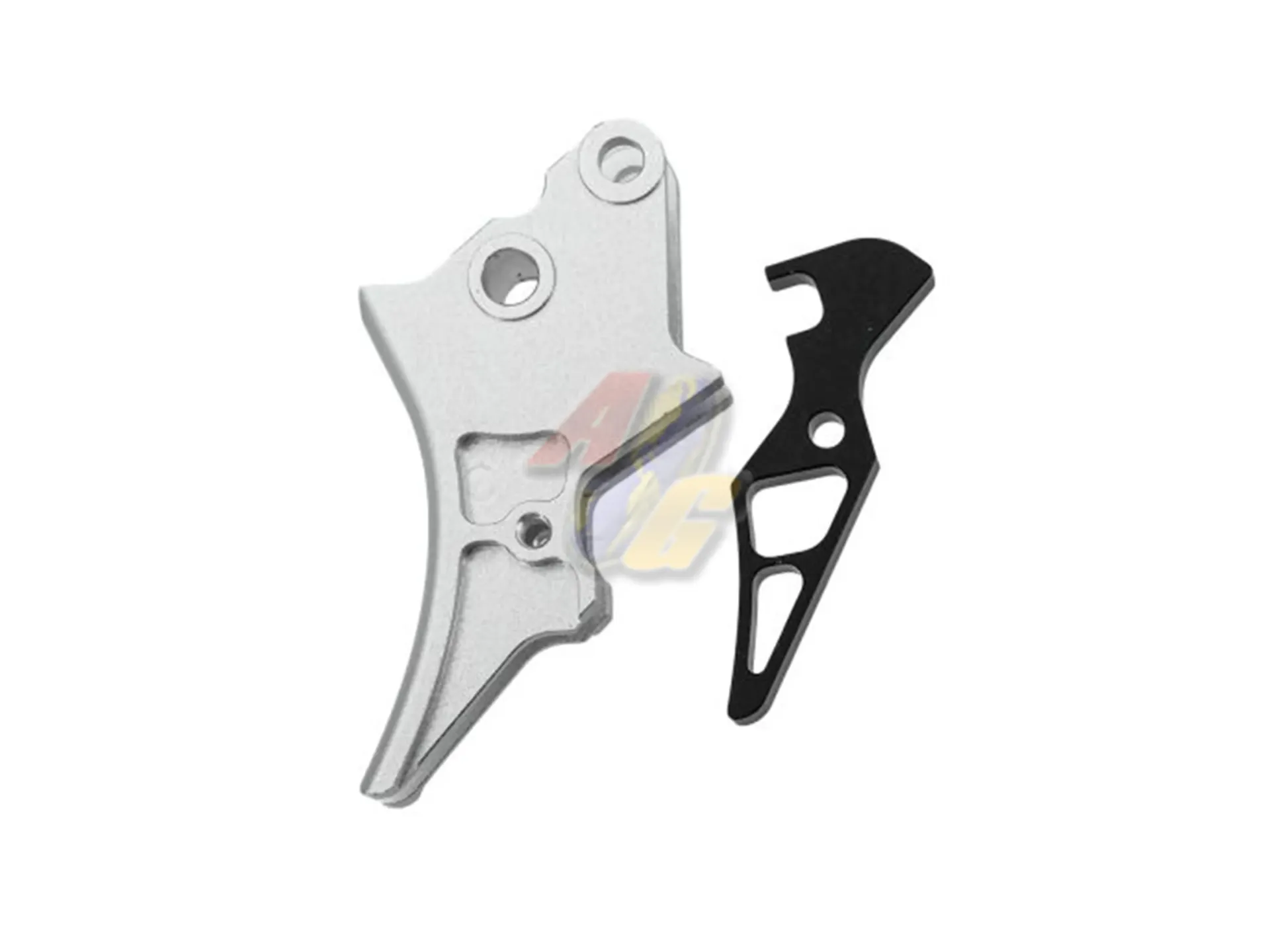 COWCOW Technology Aluminum Tactical Trigger Ver.2 for Tokyo Marui M&P9 GBB Series - Silver
