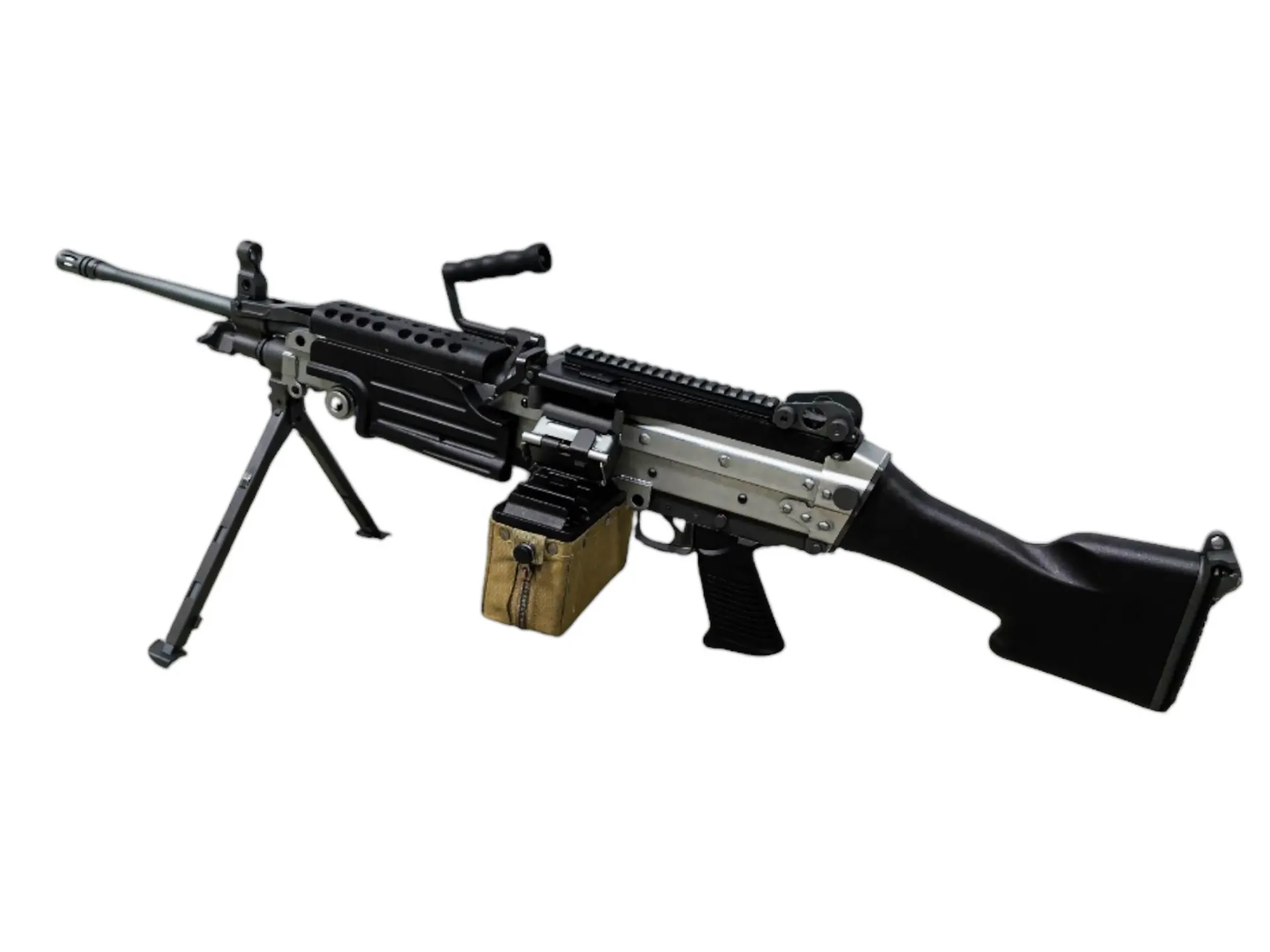 WELL PRO M249-S MINIMI SAW Dual Twin Motor High ROF Ver. AEG