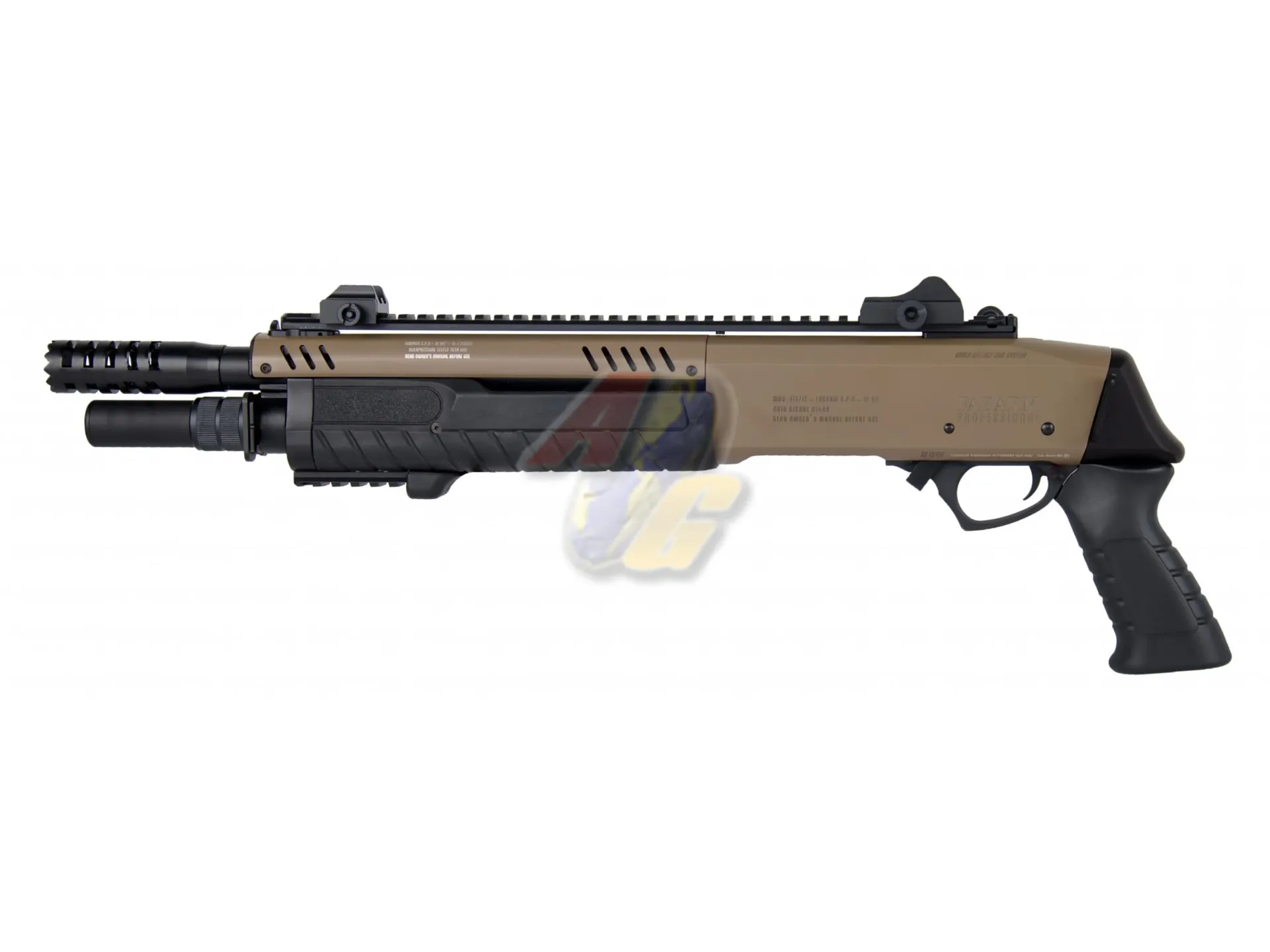 BO Manufacture FABARM SFT12 Gas Shotgun Short - Dark Earth
