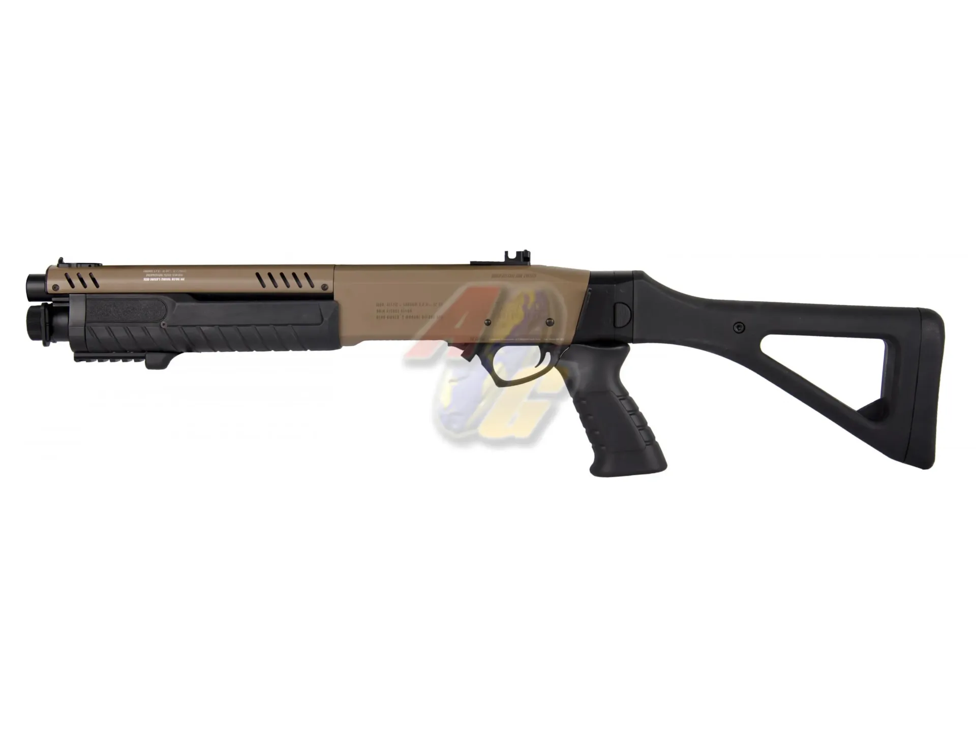 BO Manufacture FABARM SFT12 Gas Shotgun COMPACT INITIAL - Dark Earth