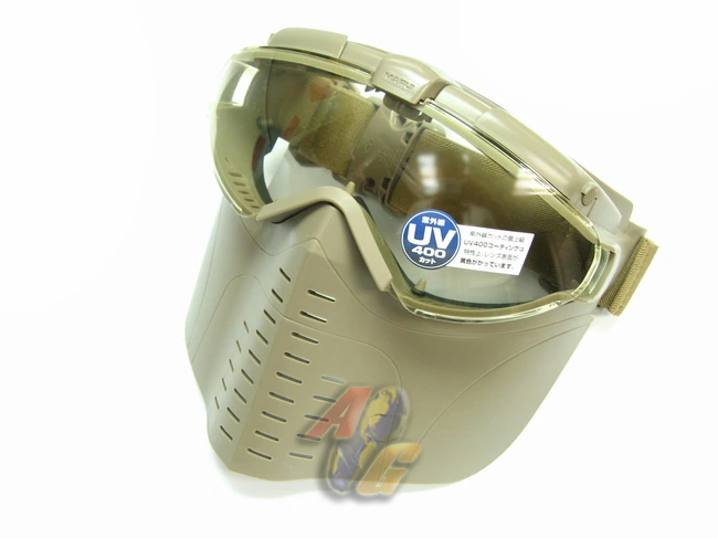 Battle Axe Pro Goggles Full Face Version - Fan Ventilation (DE)