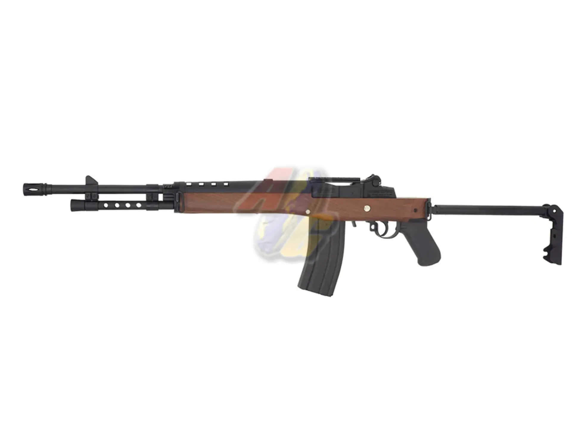 [DB-907-BK] Double Bell Standard Mini-14 Faux Wood AEG