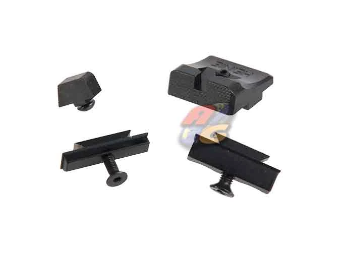 Detonator Slant Pro Steel Sight Set for Tokyo Marui G17/ 18C GBB Series