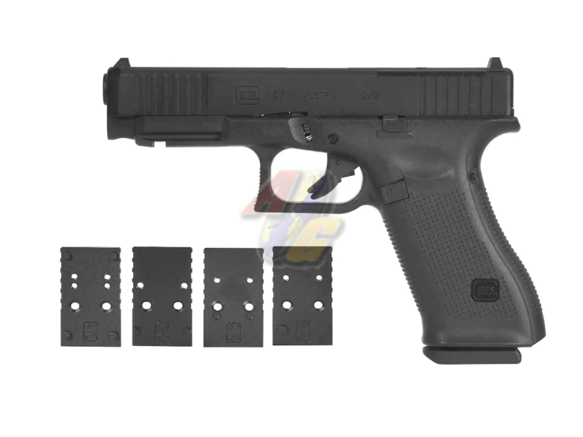 [VFC-GP-G47M-BK01] Umarex Glock 47 MOS GBB Pistol - Black (by VFC)