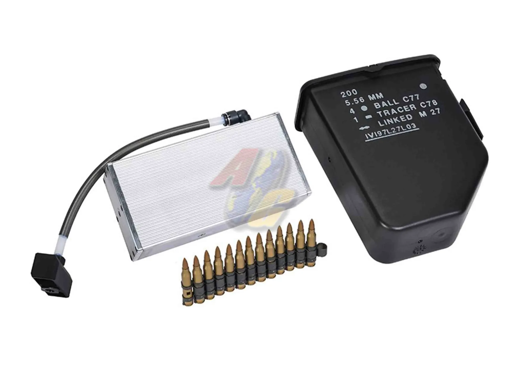 [VFC-MAG-M249G-GR03] VFC M249 GBB Gas Supply Plastic Ammo Box