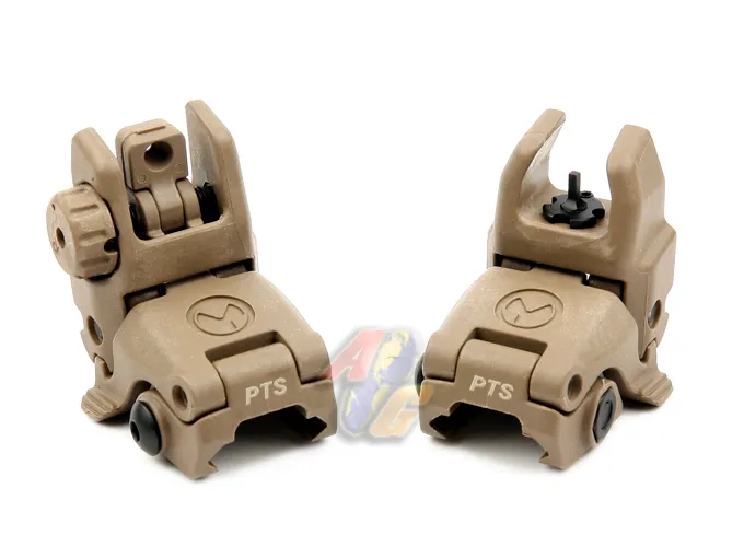 Magpul PTS MBUS Back-Up Sight Set - DE