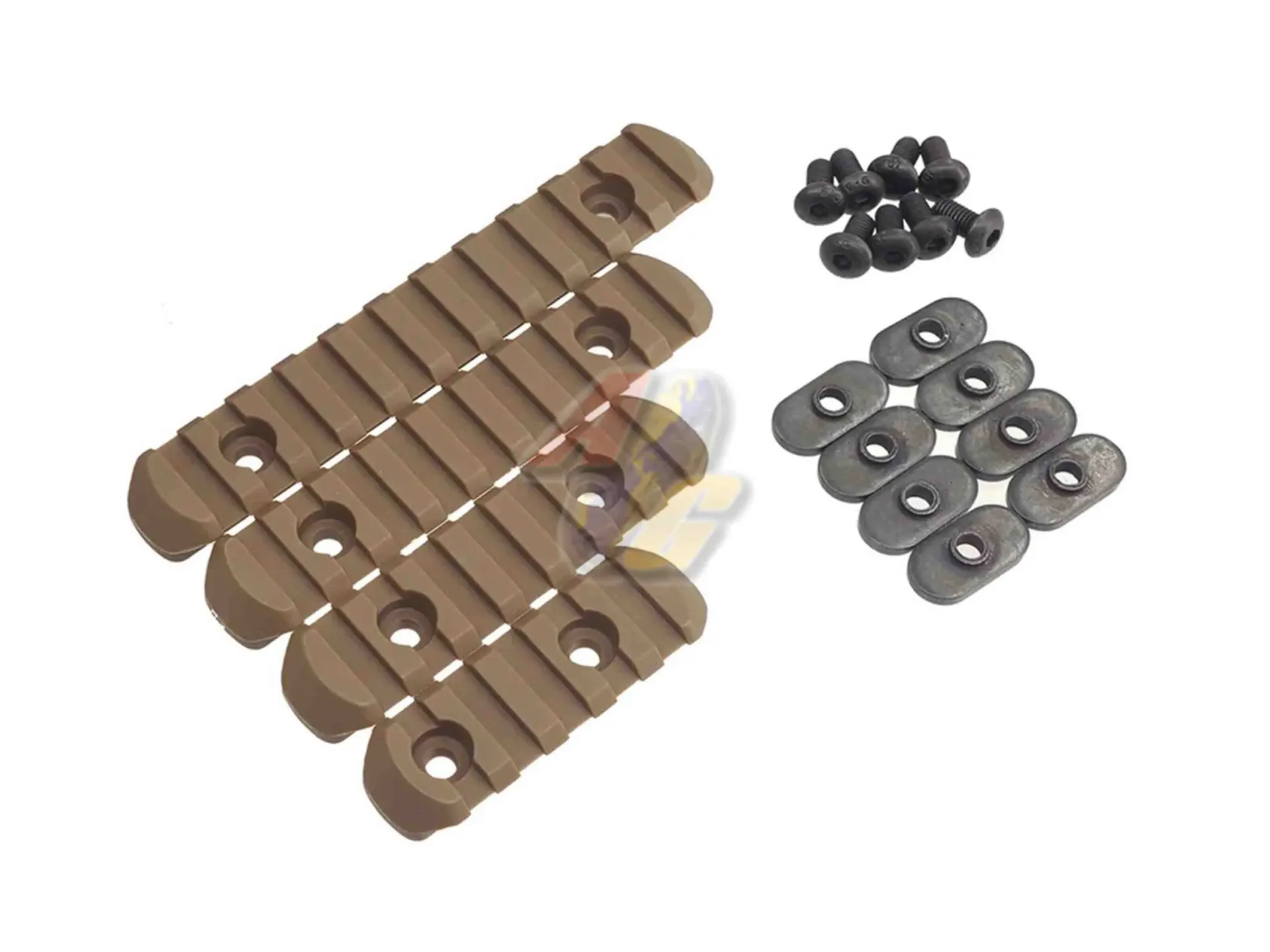 Army Force Polymer Rail Section for MOE Handguard - Tan