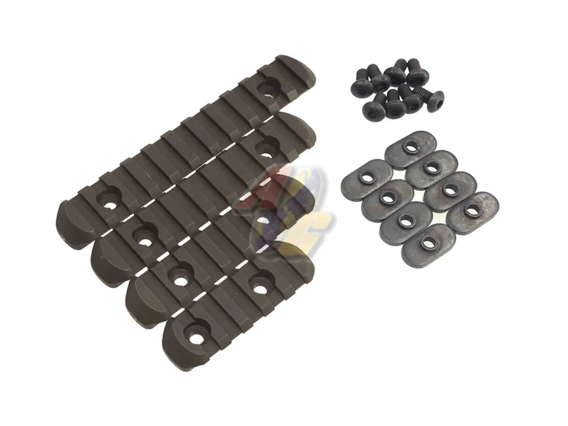 Army Force Polymer Rail Section for MOE Handguard - OD