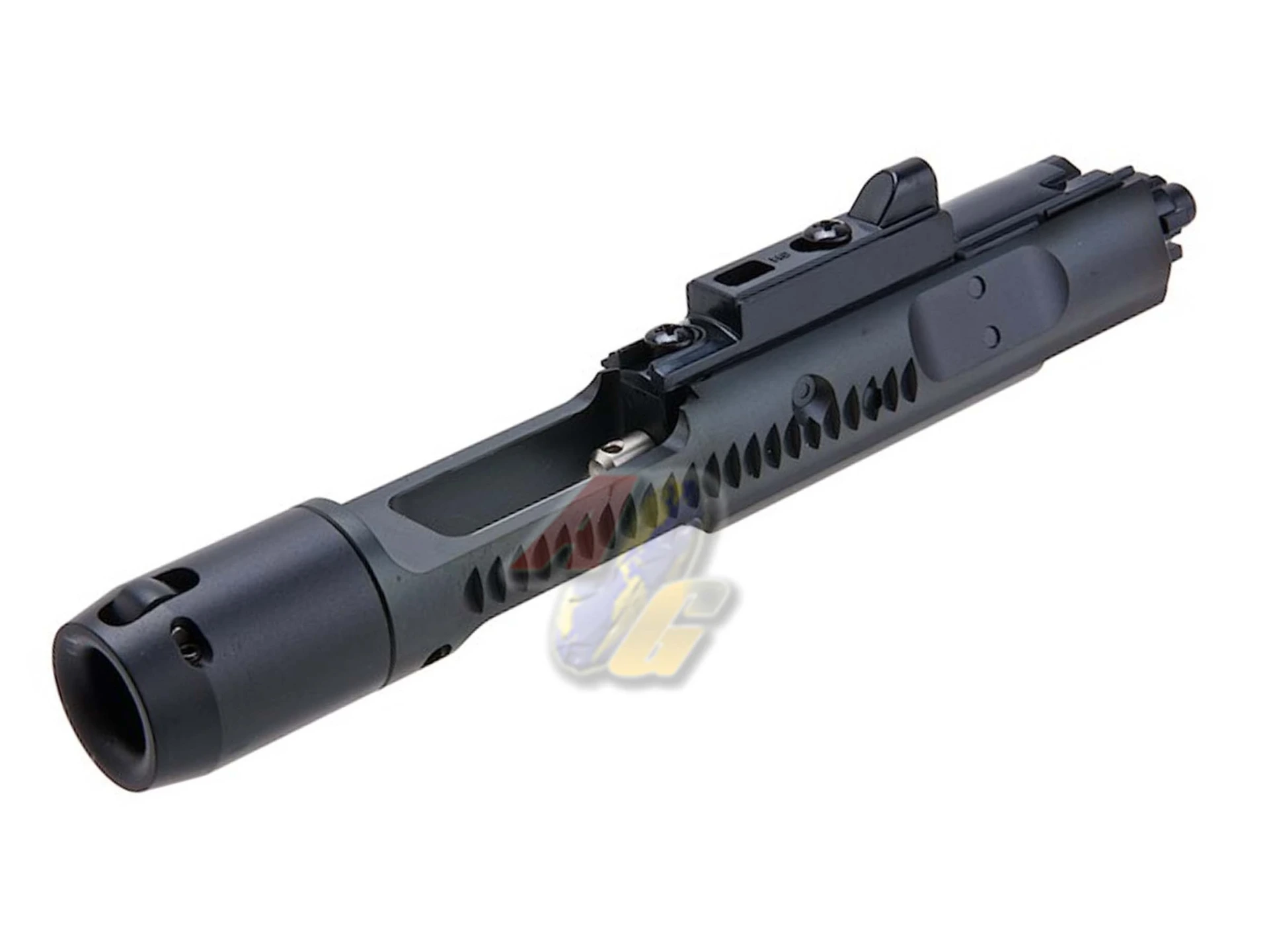 GunsModify Stainless CNC Lightweight AR Style Bolt Set for Tokyo Marui M4 MWS GBB Series