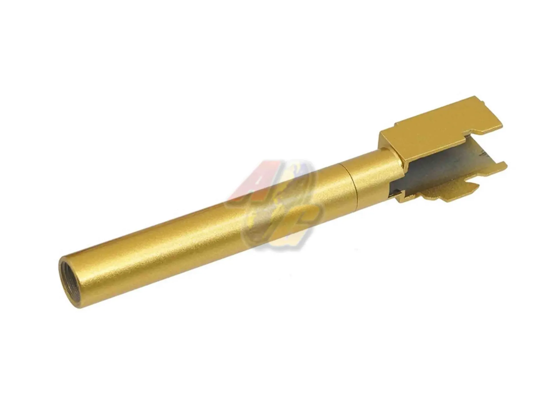 Double Bell Metal Outer Barrel for G34 GBB Series - Gold