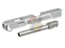 Gunsmith Bros G Style TTI 34 Slide Set - Silver Barrel/ Silver Slide