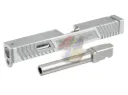 Gunsmith Bros G Style TTI 17 Slide Set - Silver Barrel/ Silver Slide