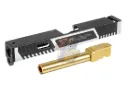 Gunsmith Bros G Style TTI 17 Slide Set - Gold Barrel/ 2 Tone Slide