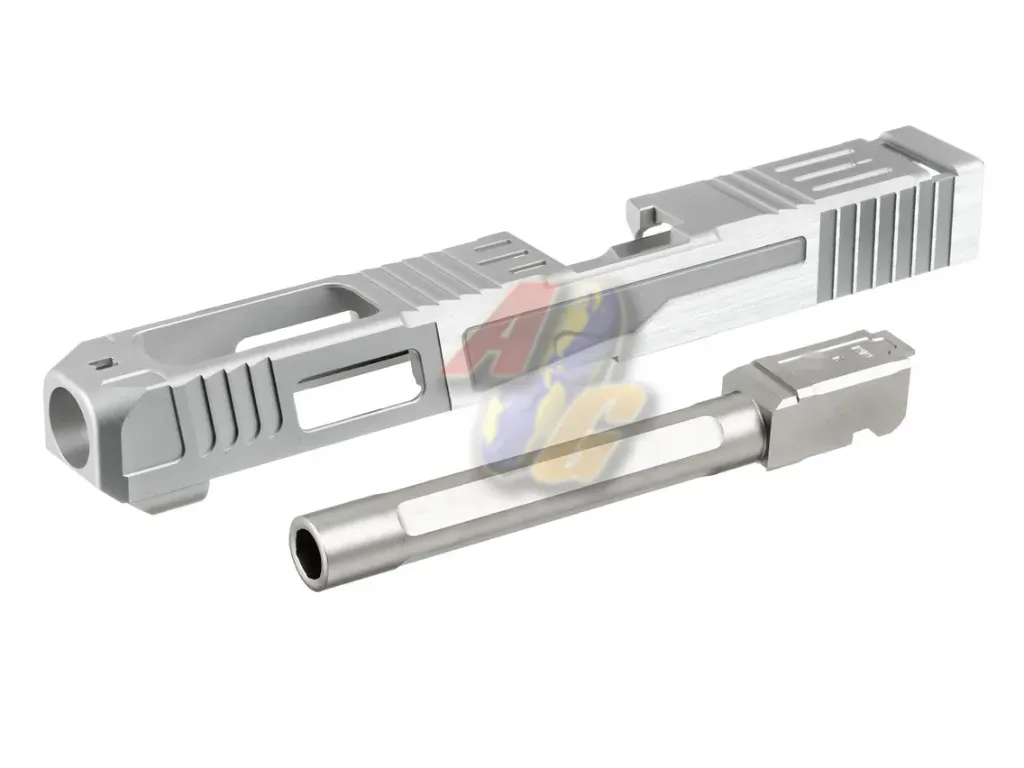 Gunsmith Bros FI 34 Slide Set - Silver Barrel/ Silver Slide