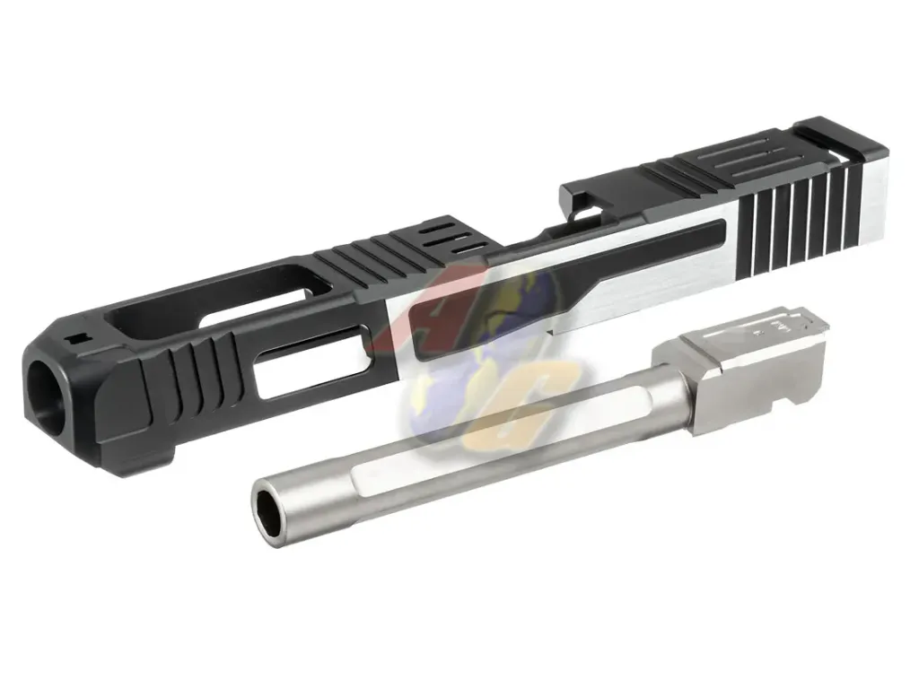 Gunsmith Bros FI 34 Slide Set - Silver Barrel/ 2 Tone Slide
