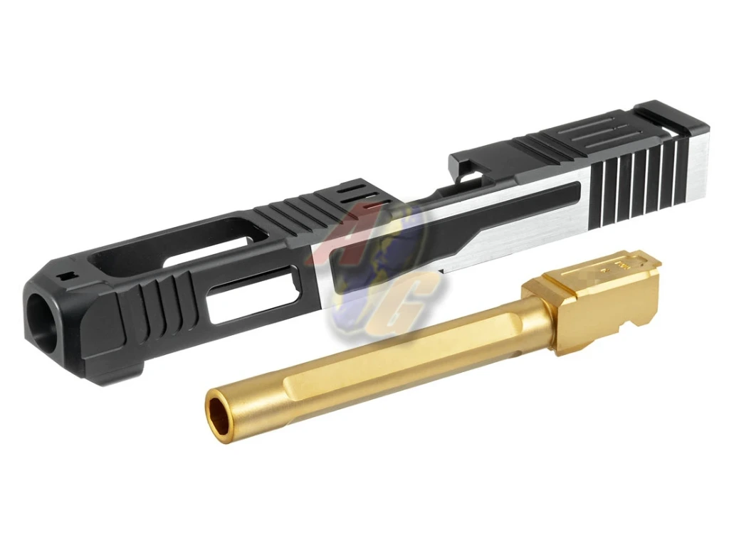 Gunsmith Bros FI 34 Slide Set - Gold Barrel/ 2 Tone Slide