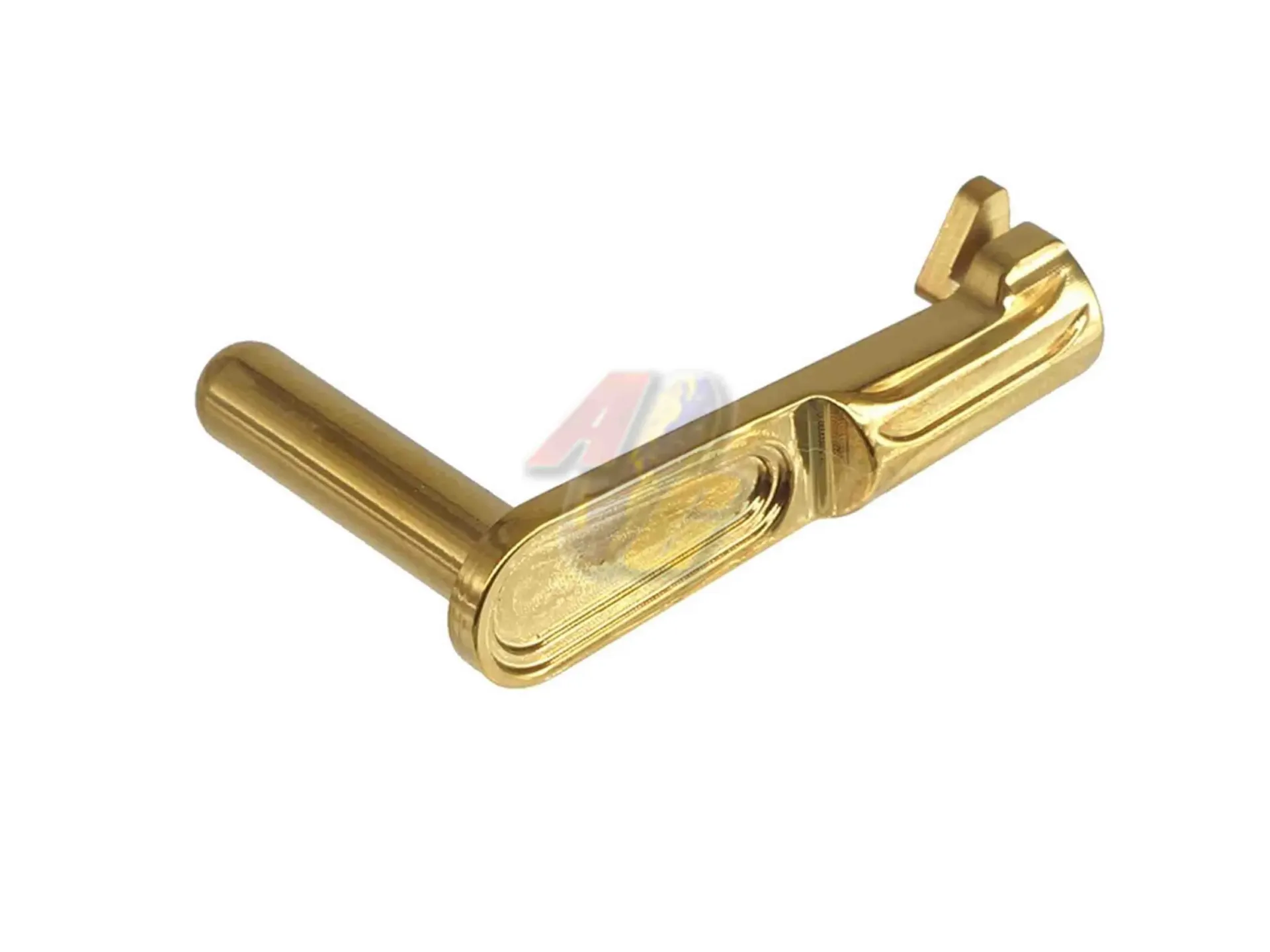 5KU Stainless Steel Slide Stop Type.8 for Tokyo Marui Hi-Capa GBB Series - Gold