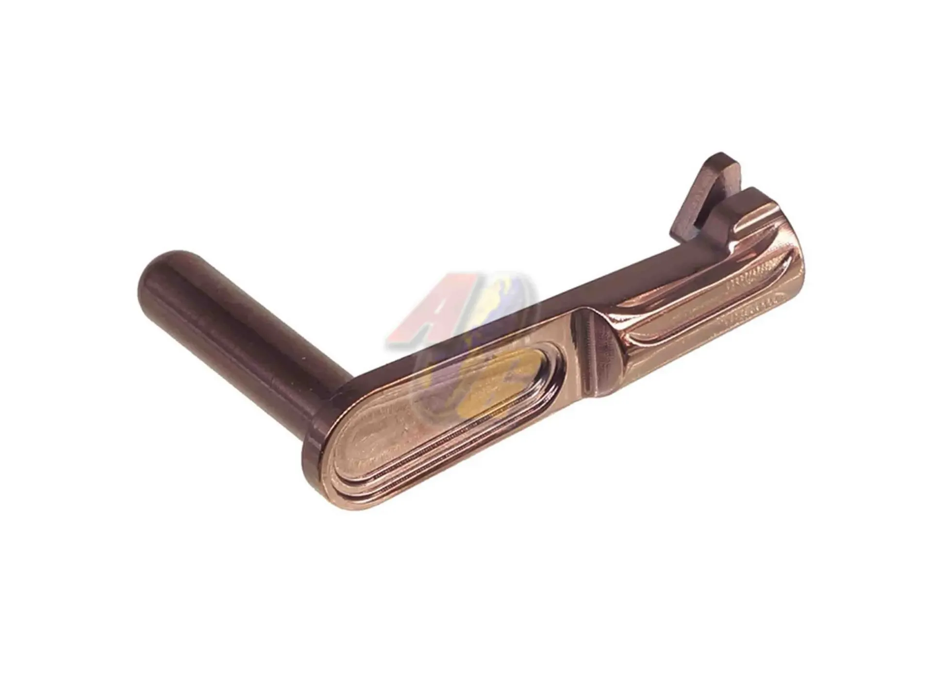 [5KU-GB-641-BN] 5KU Stainless Steel Slide Stop Type.8 for Tokyo Marui Hi-Capa GBB Series - Bronze