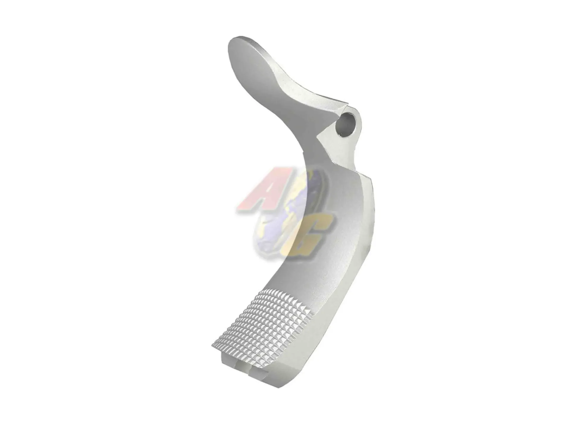 5KU Aluminum Non-Functional Grip Safety for Tokyo Marui Hi-Capa GBB Series - Silver (GB-642)