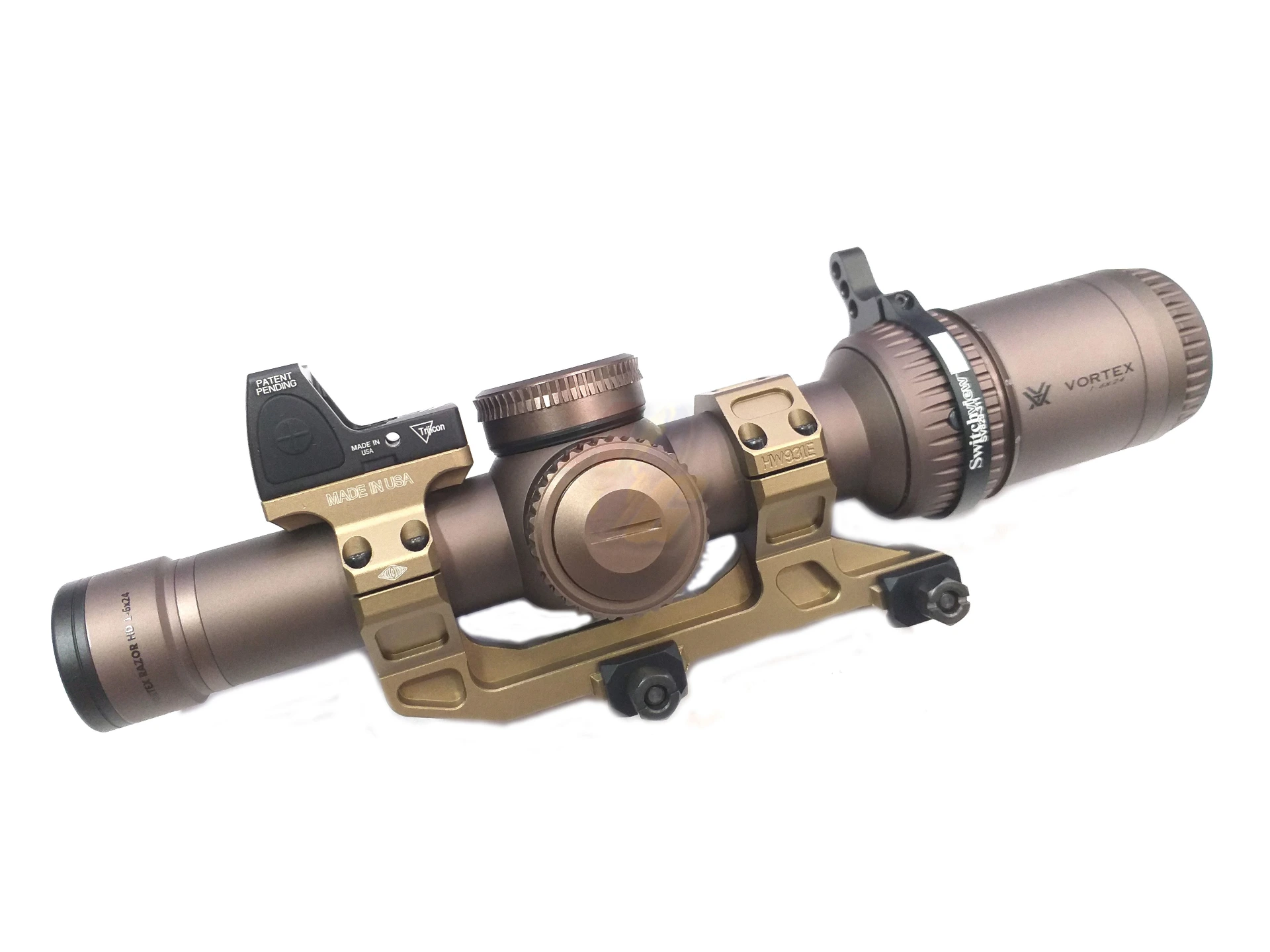 HWOCAG HD 1-6 x 24 Scope with RMR