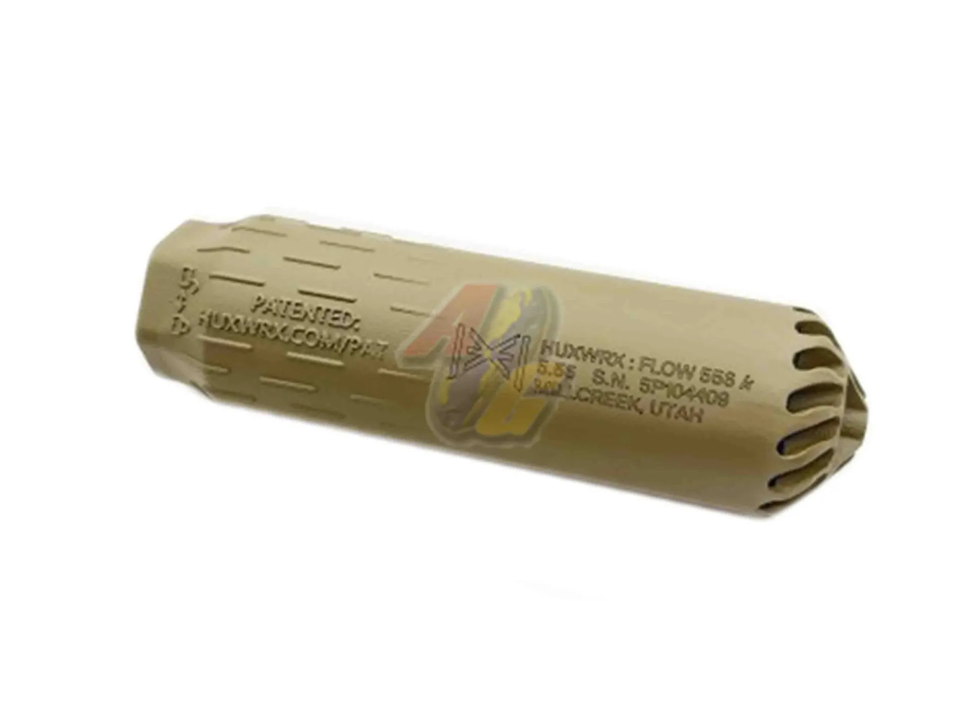 RGW FLOW 556k Stainless Steel Dummy Silencer Ver.2024 - Cerakote FDE