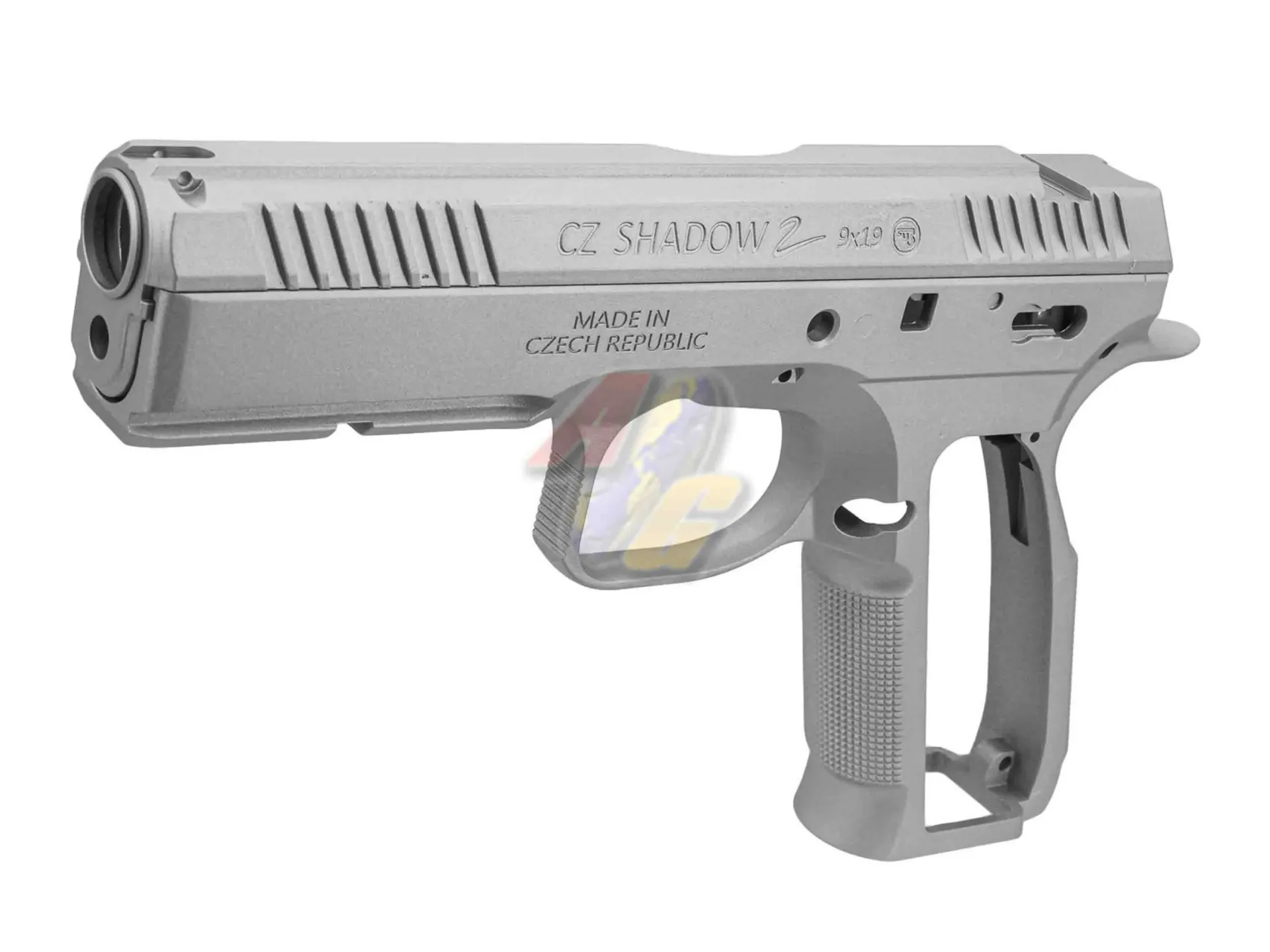 CL Project Cerakoted Standard Slide and Frame Set for KJ Works CZ Shadow 2 GBB Series - Silver