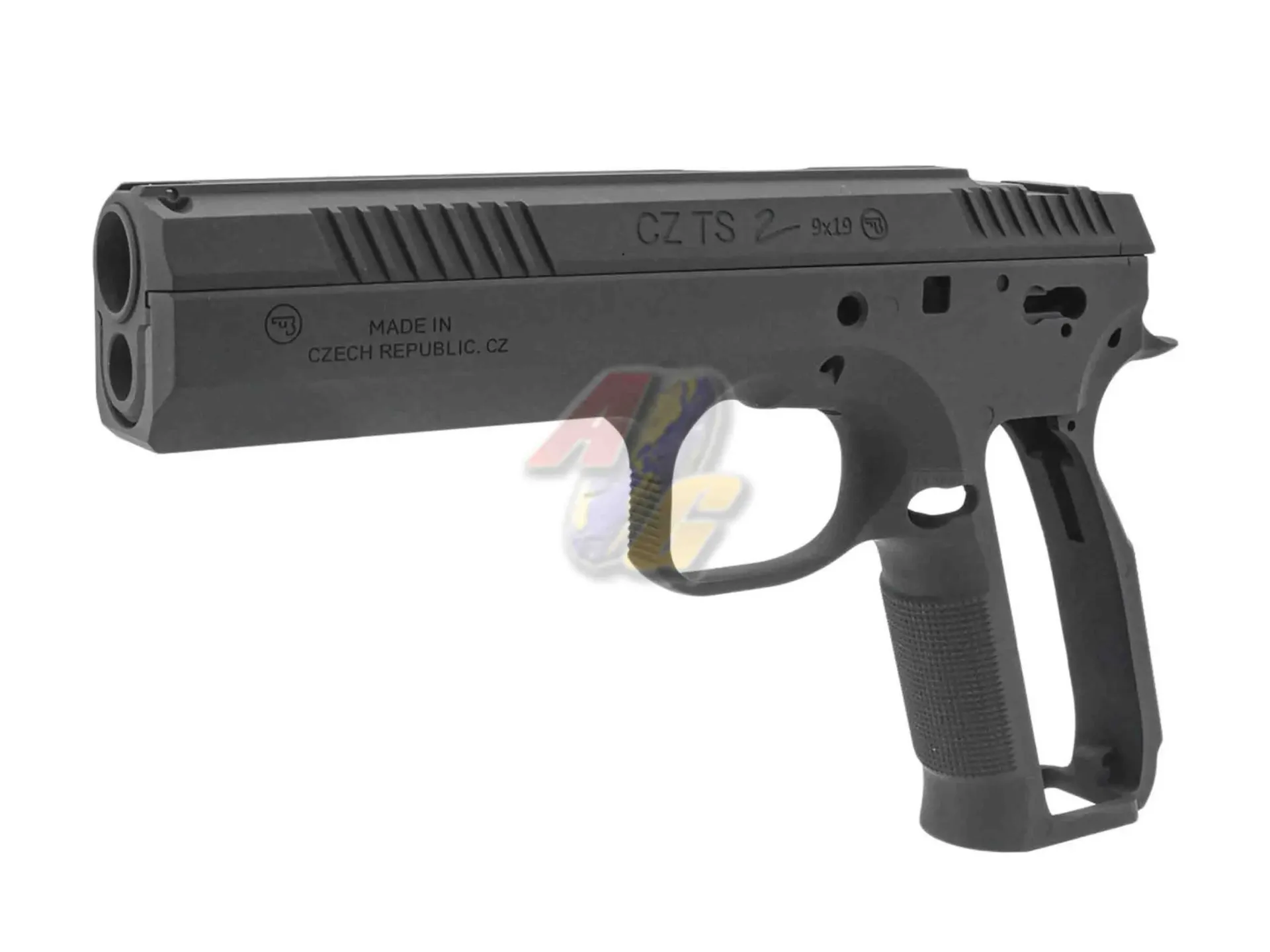 CL Project Cerakoted Standard Slide and Frame Set for KJ Works CZ TS2 GBB Series - Black