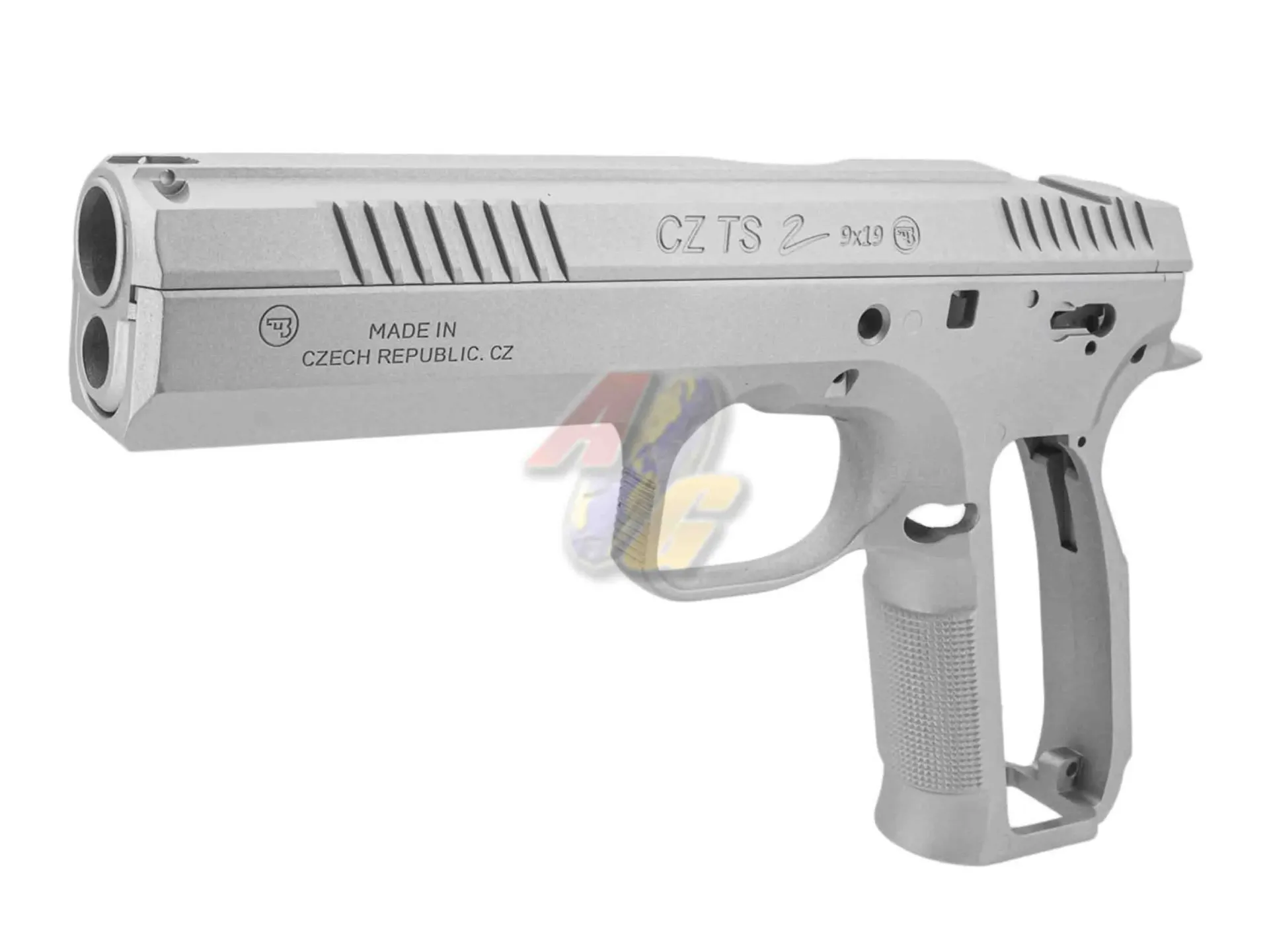 CL Project Cerakoted Standard Slide and Frame Set for KJ Works CZ TS2 GBB Series - Silver