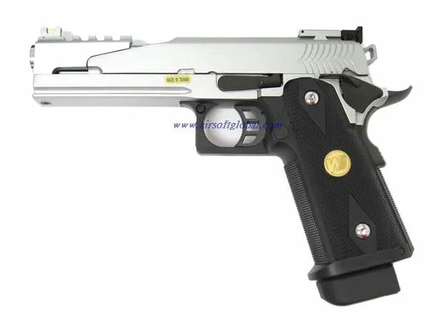 [WE-GP-0183] WE Hi Capa 5.1 Dragon B GBB - Silver