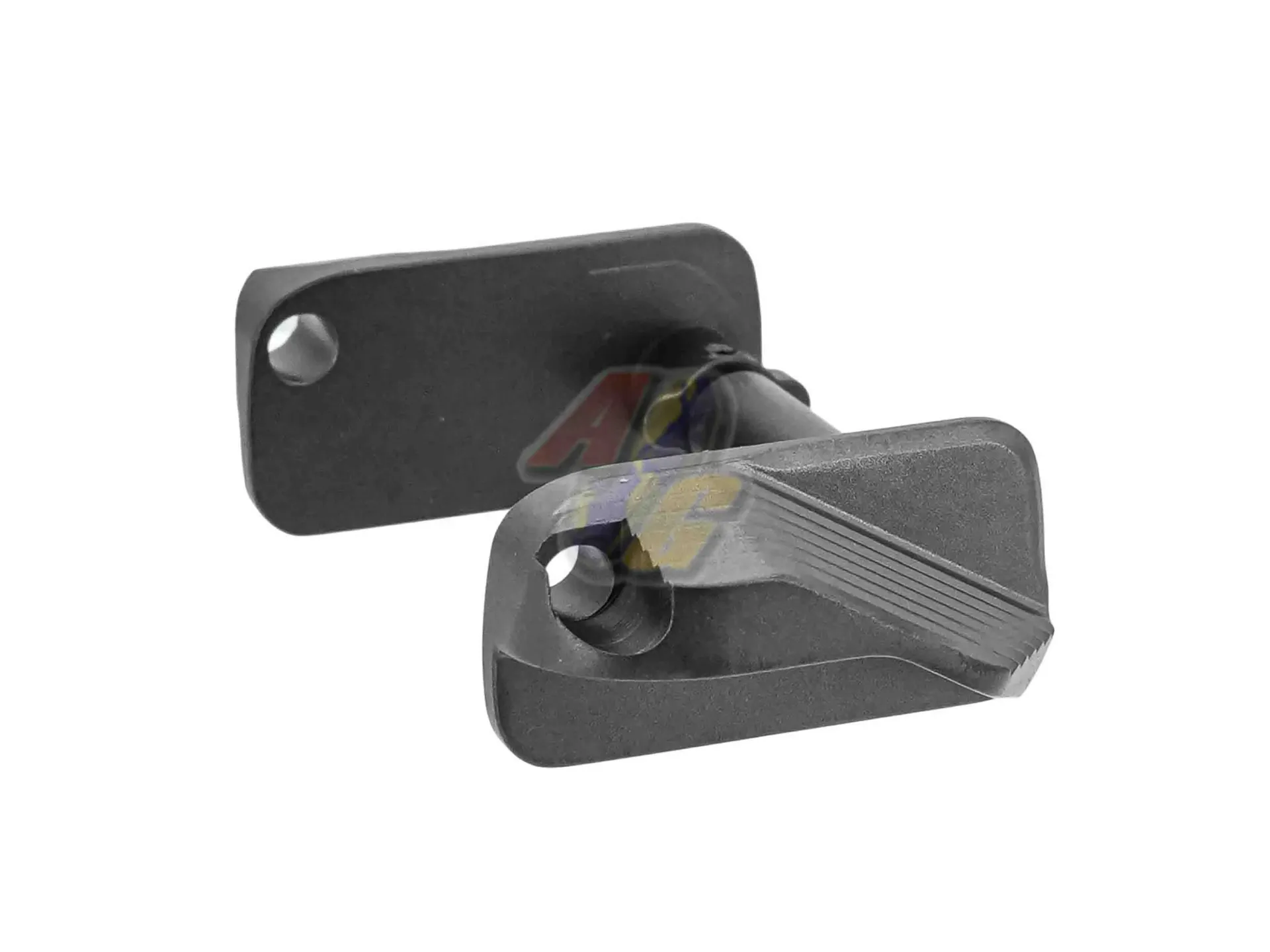 5KU Stainless Thumb Safety Type.D for KJ Shadow 2/ TS2 GBB - Black
