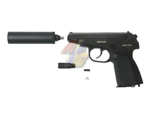 [MASO-GP-MAK-BK] Mafioso Airsoft Steel Makarov GBB ( Black )