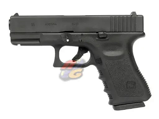 [WE-GP-0409] WE G19 GBB Pistol (BK, Metal Slide)