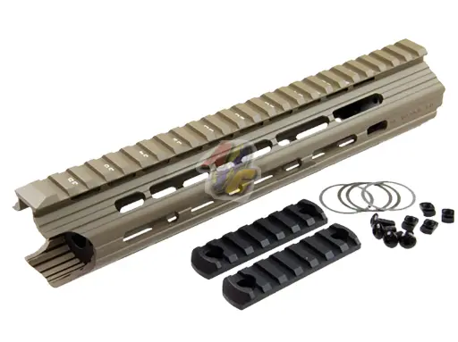 [APS-EE097] APS Boar 3.0 M-Lok 10" Rail System Set for M4/ M16 Series AEG (Dark Earth)