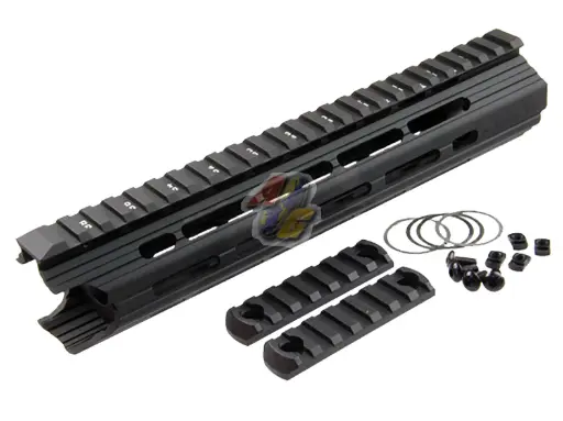 [APS-EE096] APS Boar 3.0 M-Lok 10" Rail System Set for M4/ M16 Series AEG (Black)