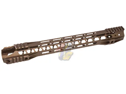 [GP-MLK001BS] G&P 16.2" Upper Cut M-Lok for Tokyo Marui, WA M4/ M16 Series GBB (Sand)