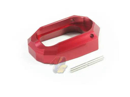 [5KU-GB-286-R] 5KU DOM Style Aluminum Magwell for Tokyo Marui Hi-Capa Series GBB (Red)