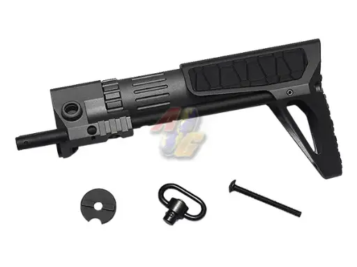 [GP-STK-COP104GY-AG] G&P M4 AEG PDW Stock Slim (Snake/ Gray)