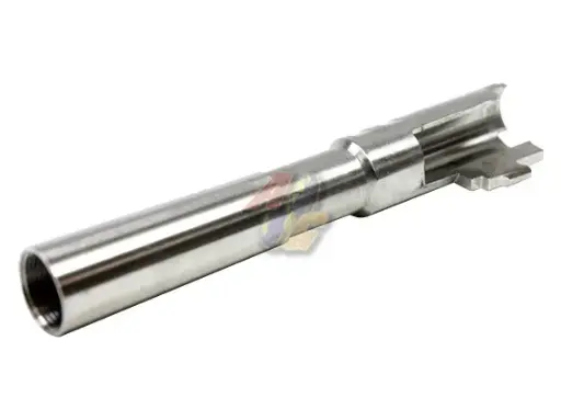 [5KU-GB-268] 5KU 5 Inch Comp-Ready Steel Outer Barrel for Tokyo Marui Hi-Capa 5.1 Series GBB (.45 ACP)