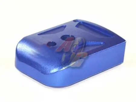 [5KU-GB-260-BU] 5KU Aluminum Magazine Base for Tokyo Marui Hi-Capa Series GBB (Type 1/ Blue)