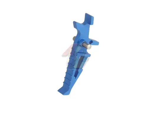 [5KU-286-BU] 5KU Custom CNC Aluminum Trigger for M4/ M16 Series AEG (Blue)