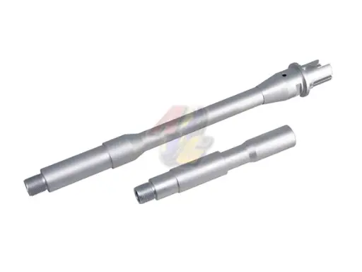 [5KU-64-S] 5KU M4 14.5" Aluminum Outer Barrel For Tokyo Marui M4/ M16 Series AEG (Silver)
