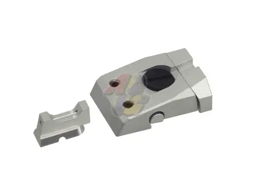 [5KU-GBSD2013SV] 5KU Aluminum Fiber Sight Set For KJ Shadow 2 GBB (Silver)