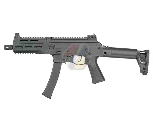 [WP-AEG-WE06-6-BK] WELL PRO PPK-20 SMG Ultralight ETU AEG SMG Rifle (30+rps)