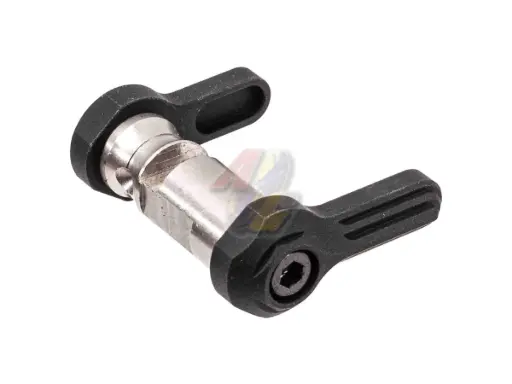[RA-10414] Revanchist Airsoft Stainless Steel 45 Degree Ambidextrous Selector for Tokyo Marui M4 Series GBB (MWS) (Type B) (BK)