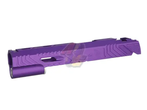 [5KU-GB-614-PU] 5KU CNC Aluminum WildCat Slide For Tokyo Marui Hi-Capa Series GBB (Purple)