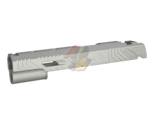 [5KU-GB-614-SV] 5KU CNC Aluminum WildCat Slide for Tokyo Marui Hi-Capa Series GBB (Silver)